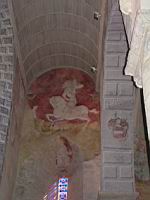 France, Isere, Cremieu, Eglise des Augustins, fresque (9)